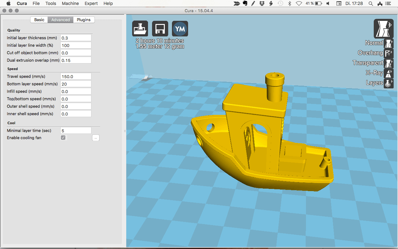 cura slicer software