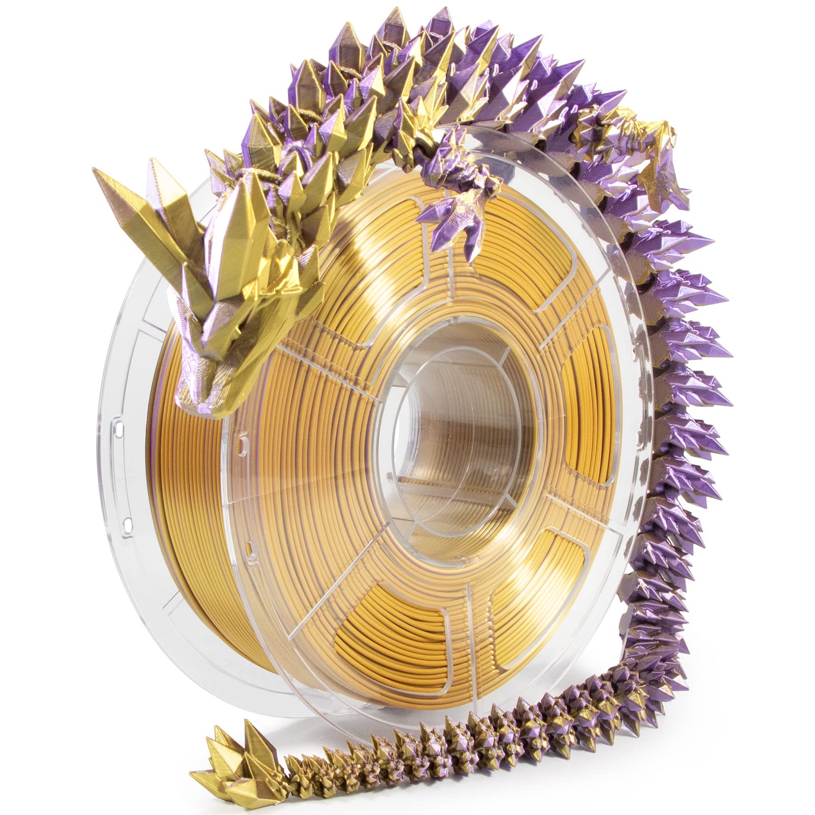 Silk Gold Purple PLA